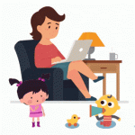 Equilibrio entre maternidad, trabajo y estudio