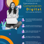 Cinco razones para estudiar la Especialización en Comunicación Digital