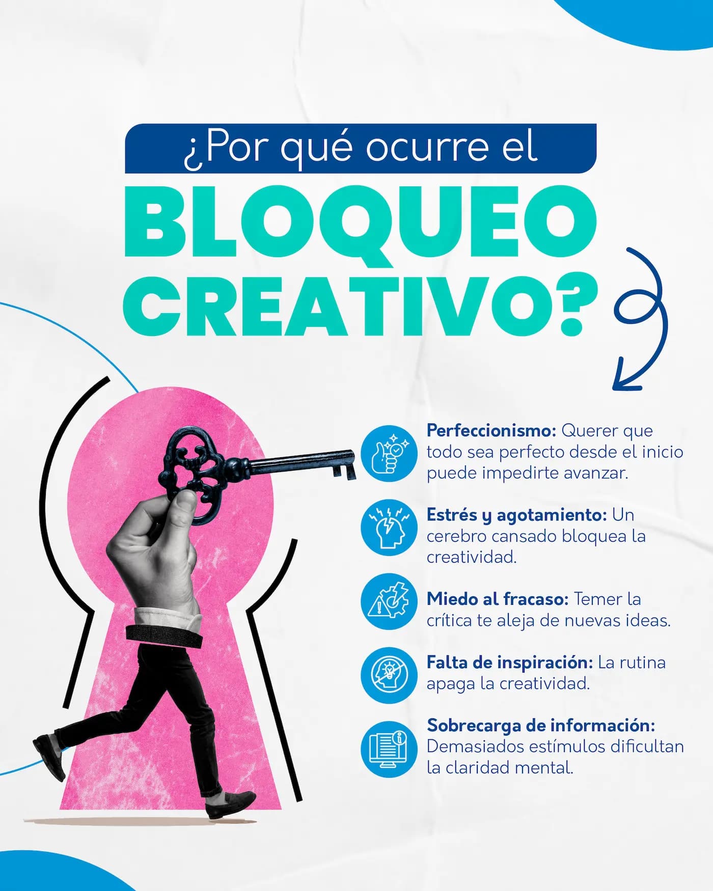 Adiós al bloqueo creativo: Técnicas para recuperar la inspiración