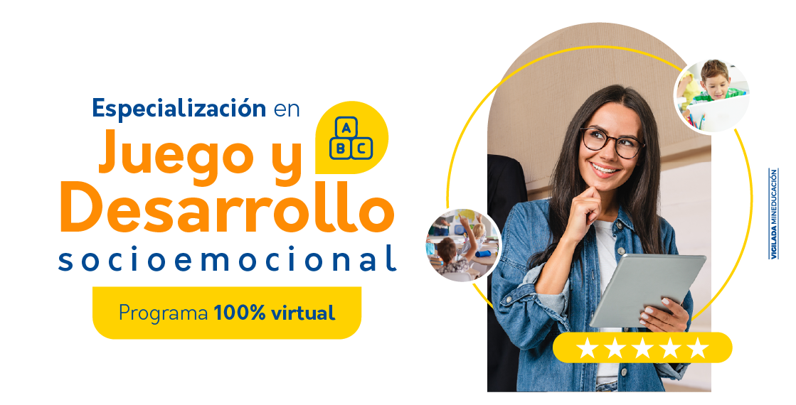 Banner Especializacion en Juego y Desarrollo Socioemocional